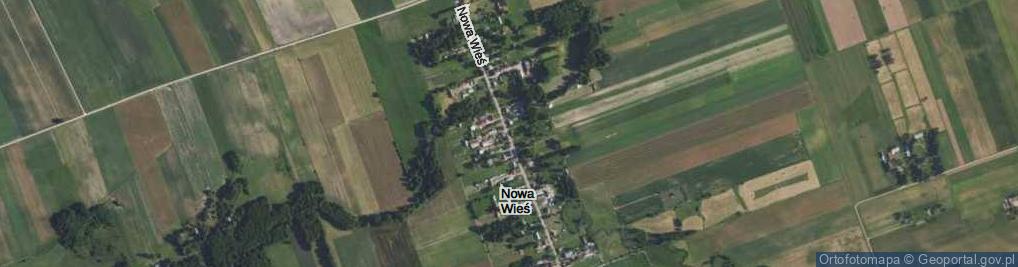 Zdjęcie satelitarne Nowa Wieś ul.